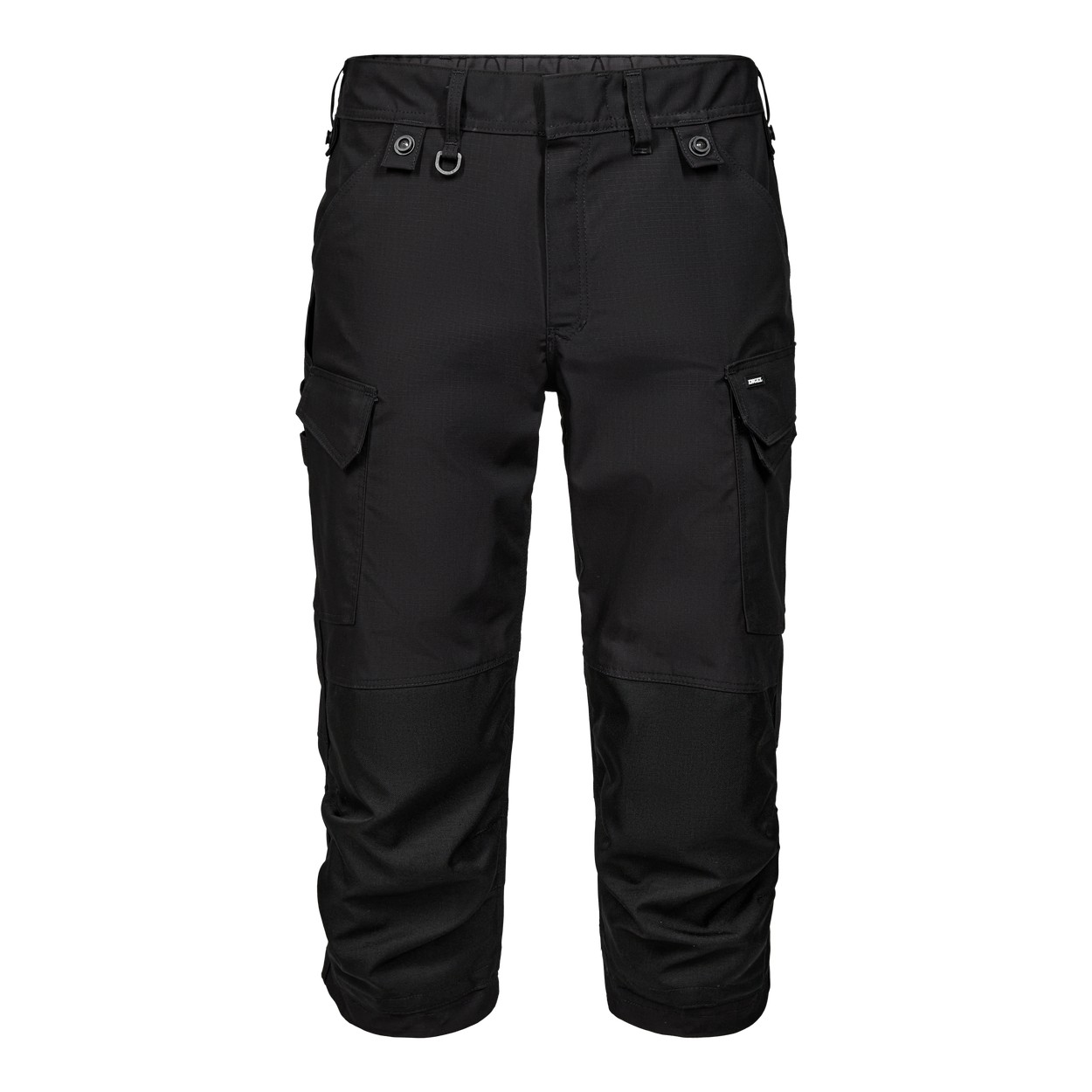 ENGEL Entire 6328-144 3/4-Hose mit 2-Wege-Stretch in Schwarz – Vorderansicht