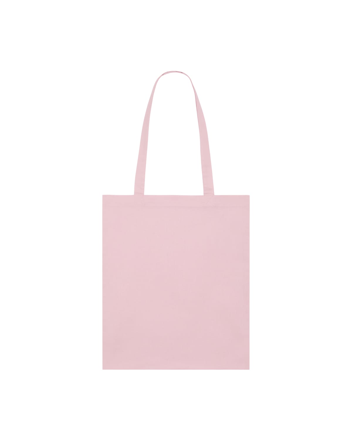 Stanley Stella Light Tote Bag in Cotton Pink – Vorderansicht