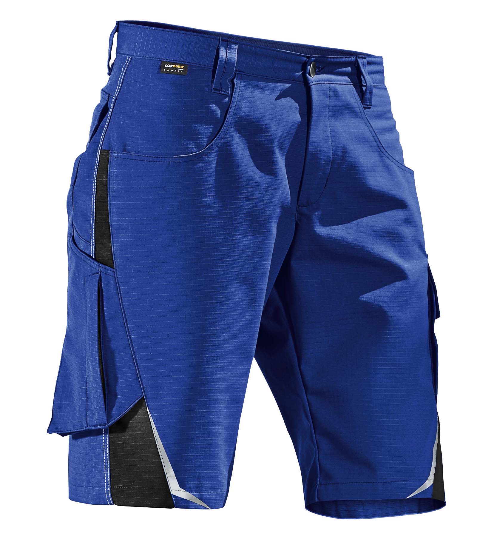 Kübler PULSSCHLAG Shorts in Kbl.blau/Schwarz – Vorderansicht