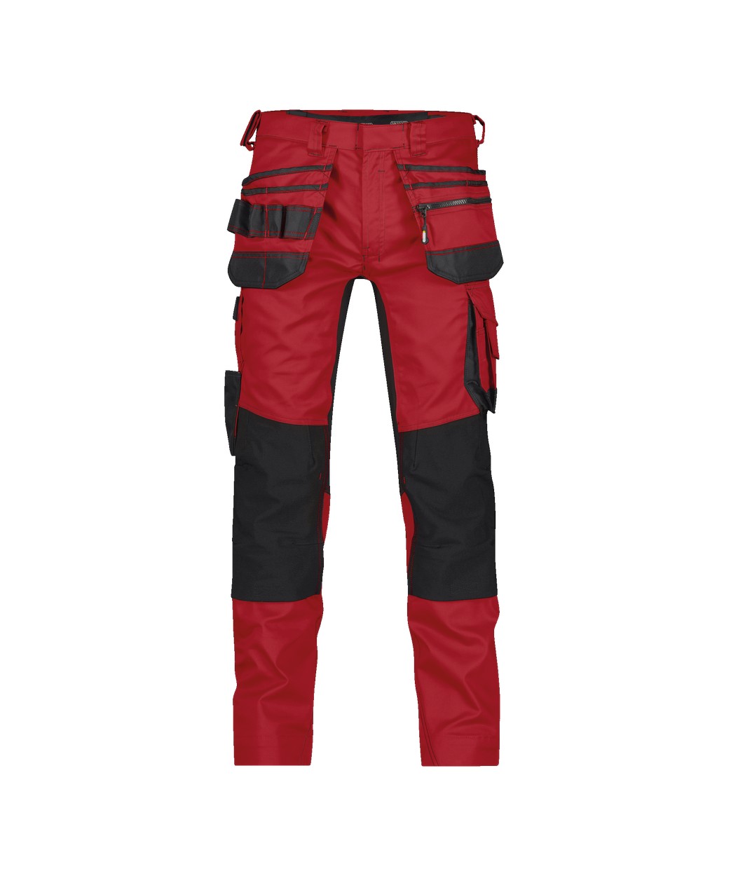 DASSY® FLUX in Rot/Schwarz – Vorderansicht