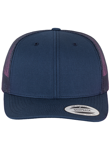FLEXFIT Retro Trucker in Navy – Vorderansicht