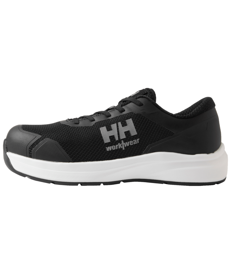 Helly Hansen Workwear OSLO 2 LOW S1PS in Schwarz/Weiß – Vorderansicht