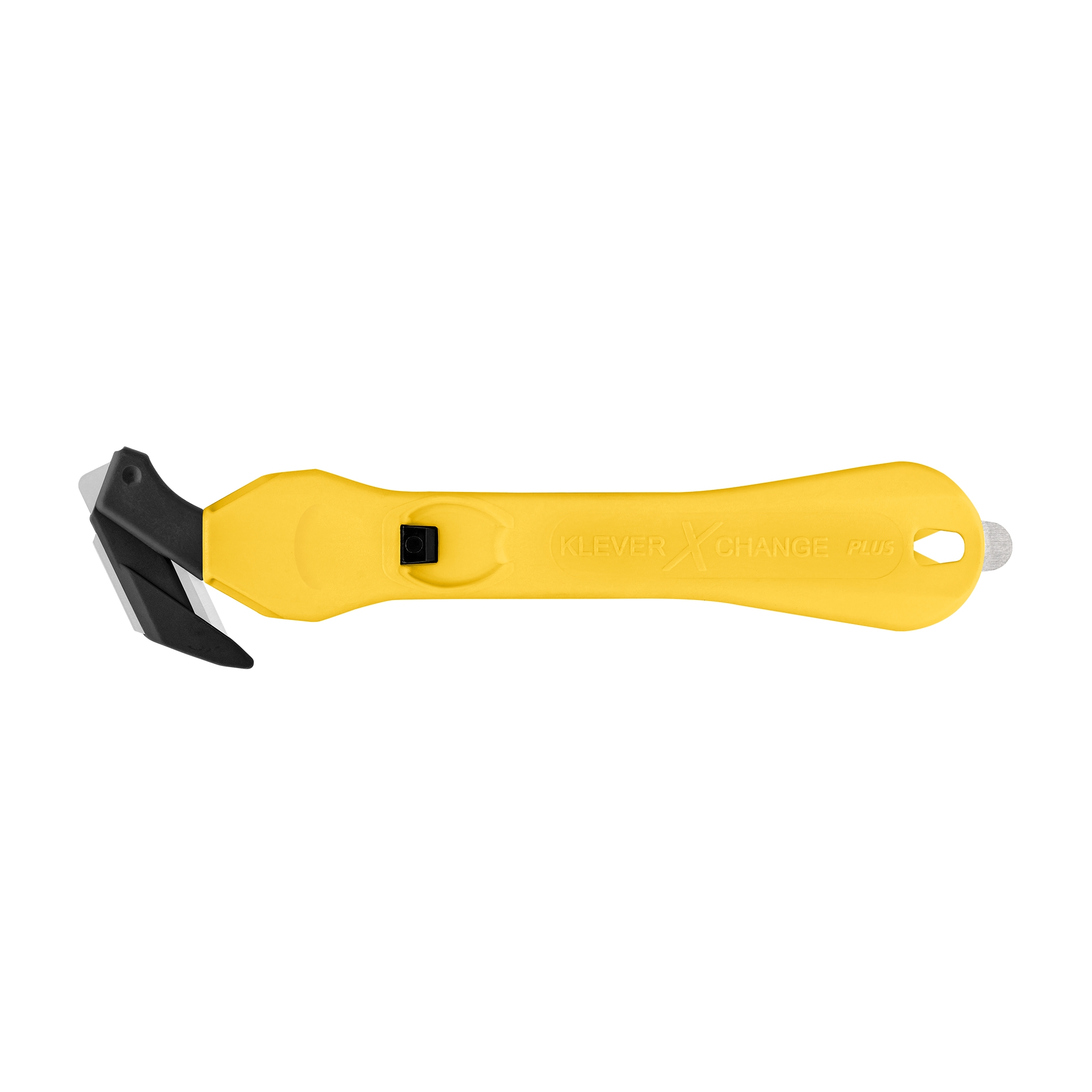 SPG® Klever® Sicherheitsmesser KLEVER XCHANGE PLUS 35 in Gelb – Vorderansicht