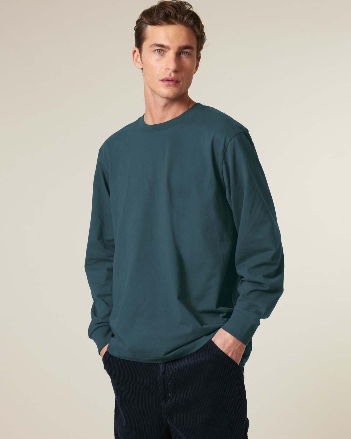 Stanley Stella Freestyler Long Sleeve in Stargazer – Modellansicht