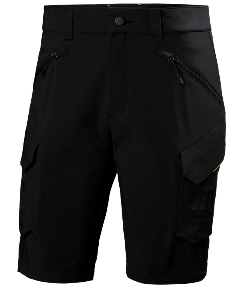 Helly Hansen Workwear MAGNI EVO CNCT CARGO SHORTS in Schwarz – Vorderansicht