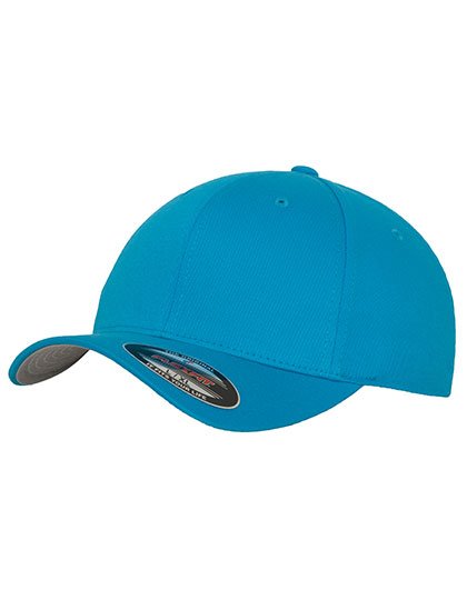 FLEXFIT Wooly Combed Cap in Hawaiian Ocean – Vorderansicht