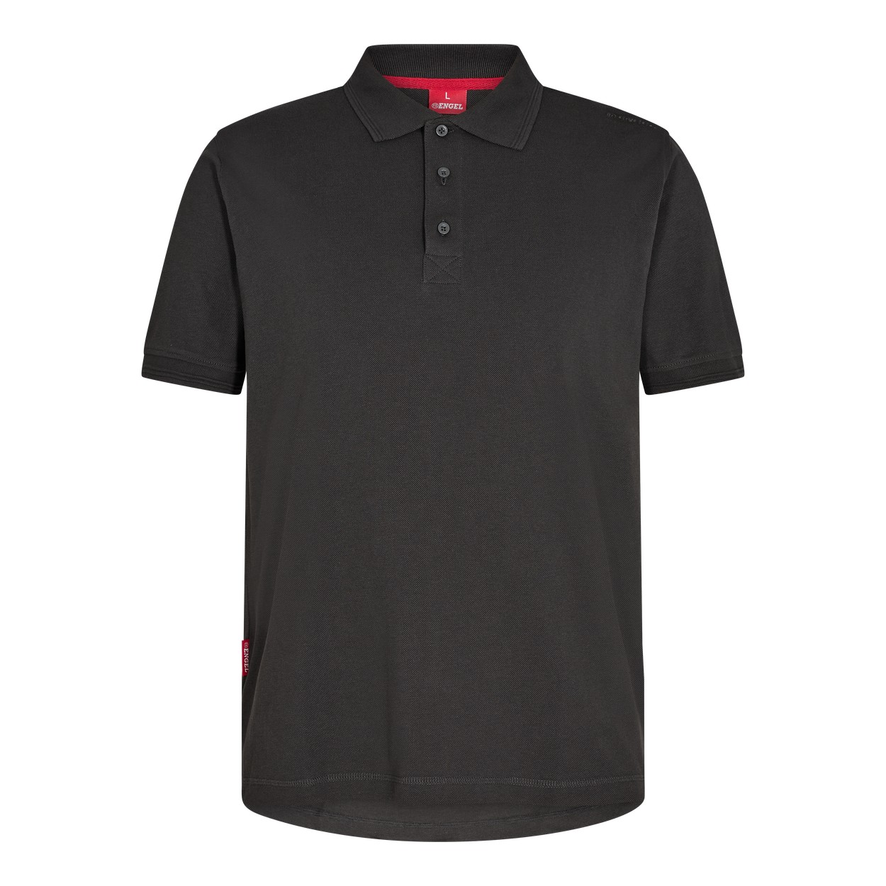 ENGEL Extend 9045-178 Poloshirt in Anthrazit Grau – Vorderansicht