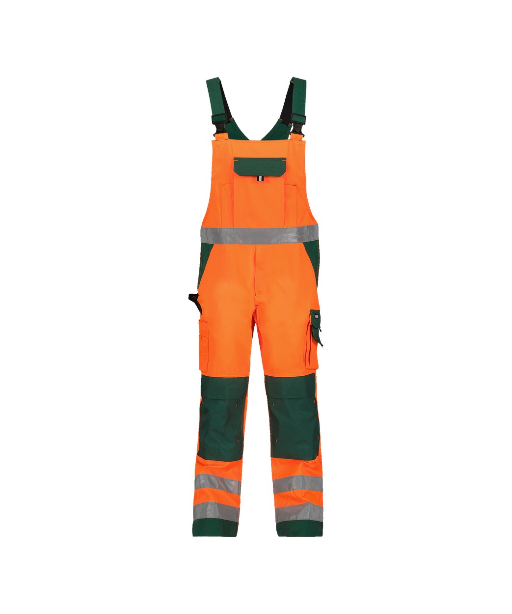 DASSY® Toulouse in Neonorange/Flaschengrün – Vorderansicht