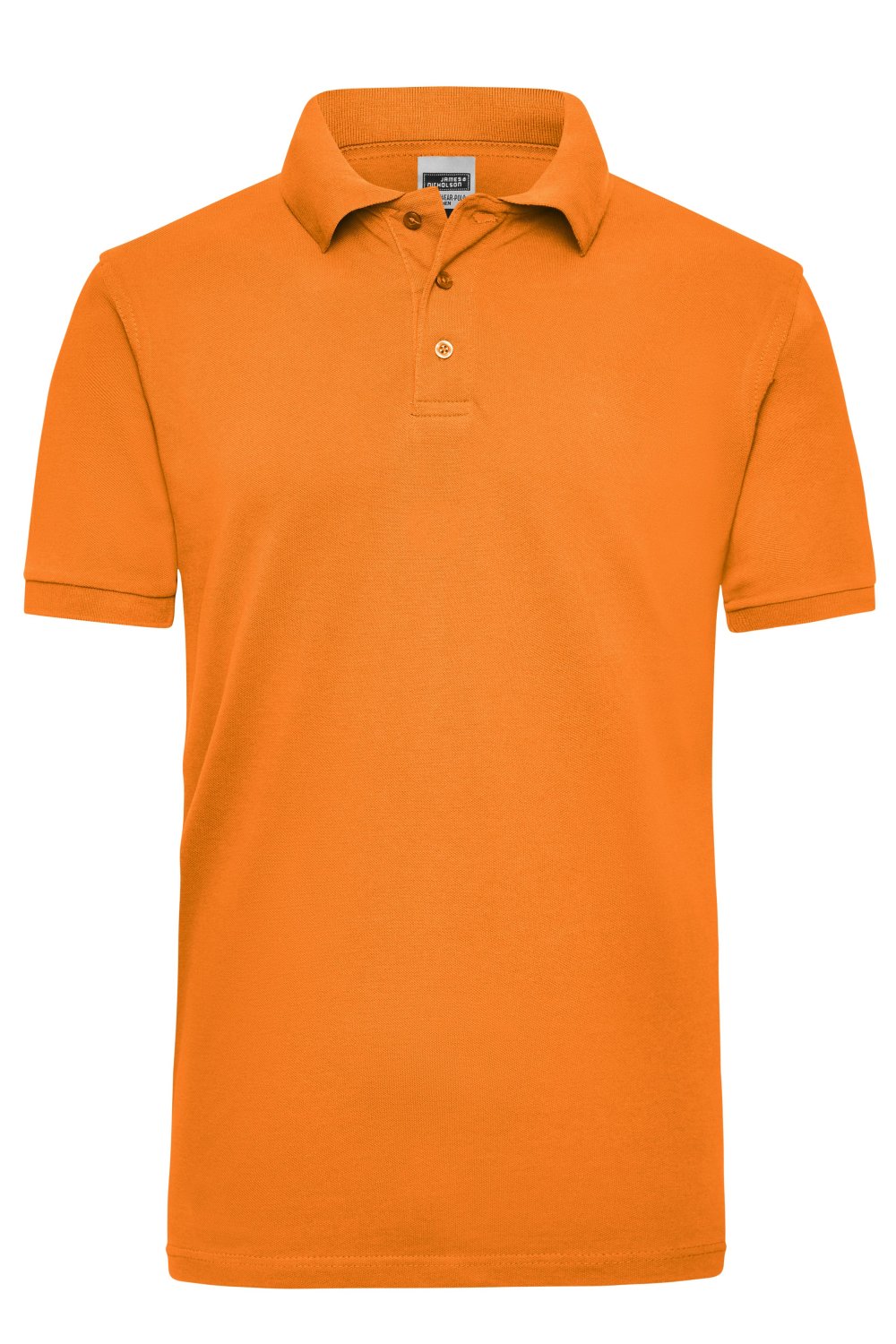 Daiber Workwear Polo Men in Orange – Vorderansicht