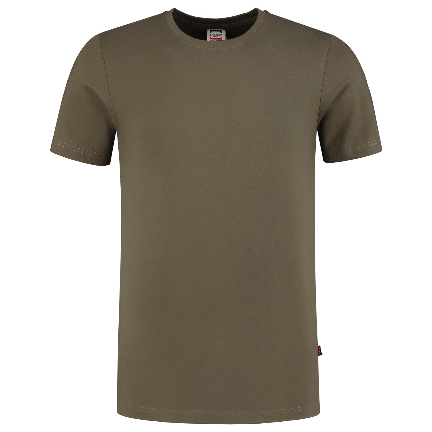 TRICORP T-Shirt Fitted in Army – Vorderansicht