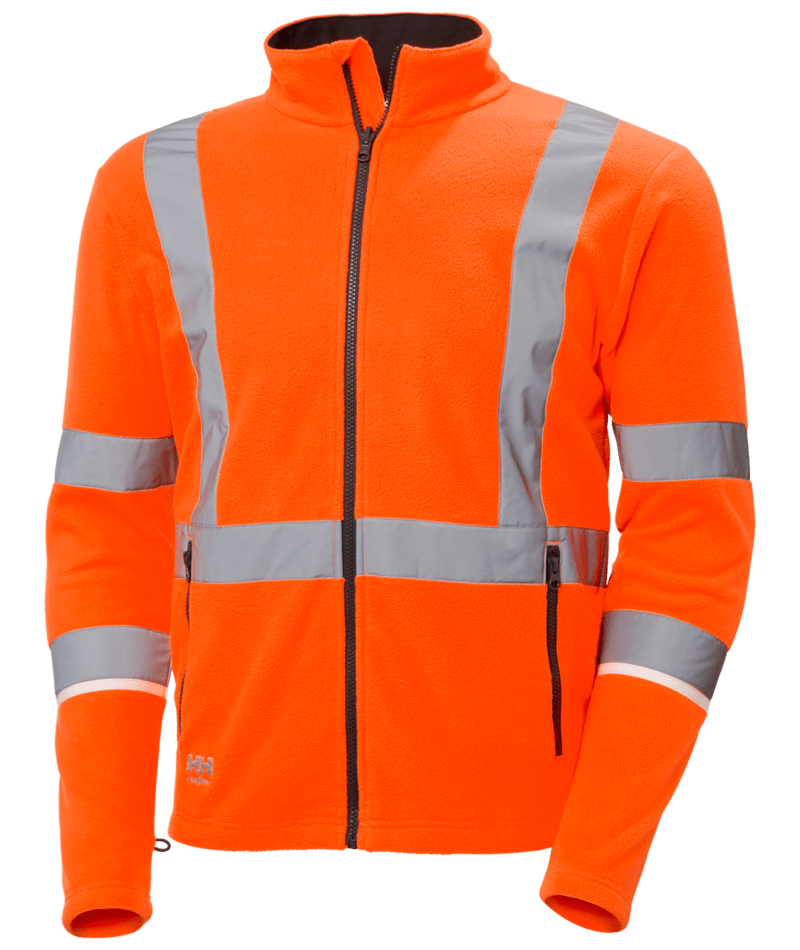 Helly Hansen Workwear UC-ME FLEECE JACKET in Orange – Vorderansicht