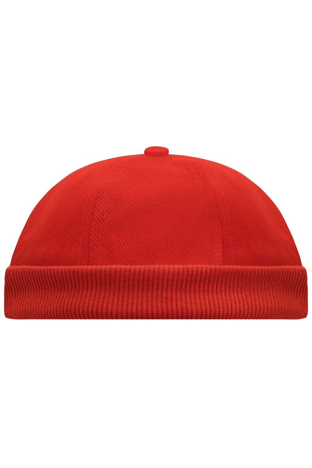 Daiber 6 Panel Chef Cap in Red – Vorderansicht