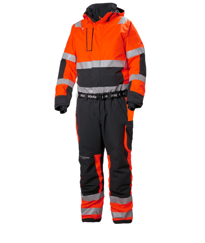 Helly Hansen Workwear ALNA 2.0 WINTER SUIT in Orange – Vorderansicht