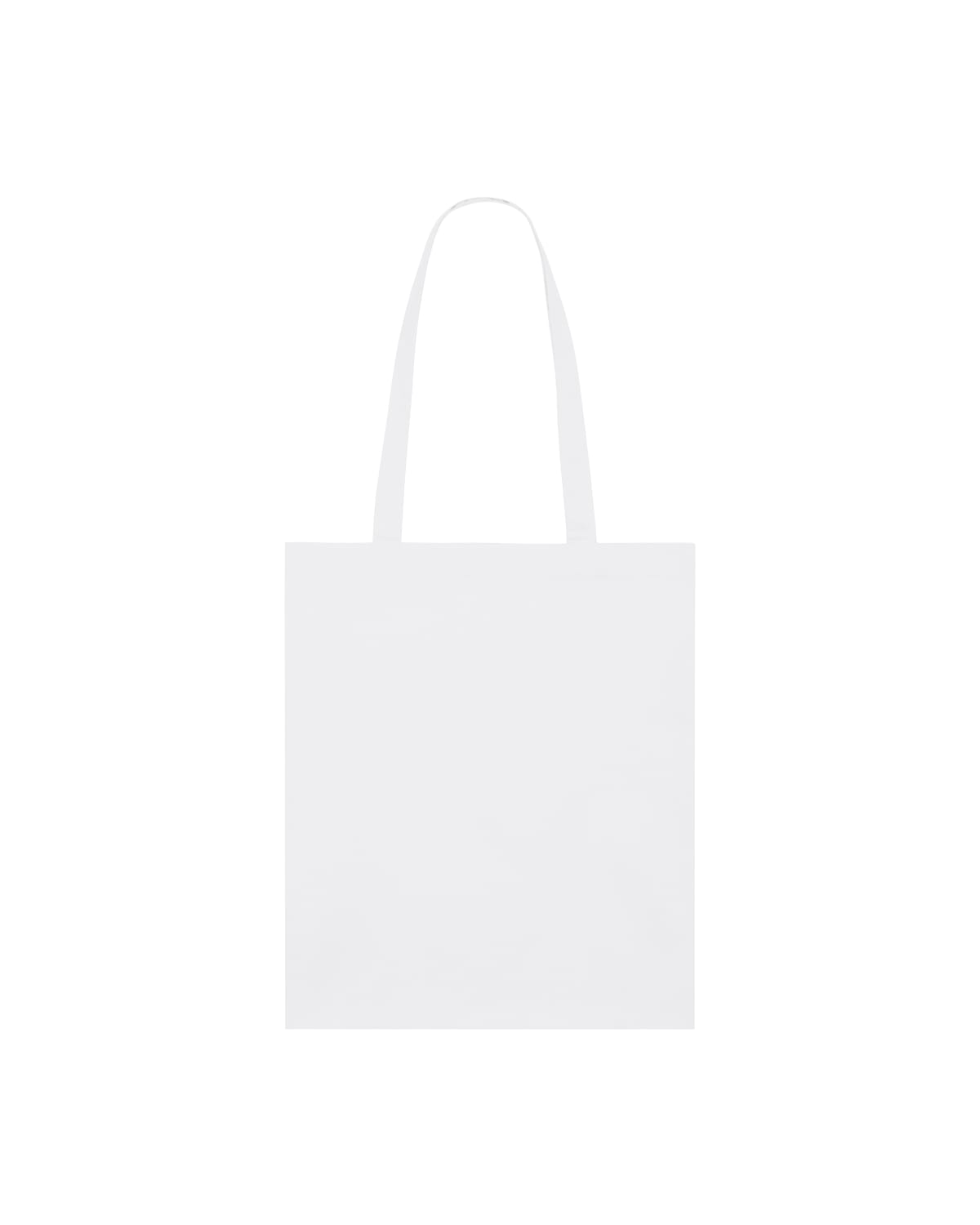 Stanley Stella Light Tote Bag in White – Vorderansicht