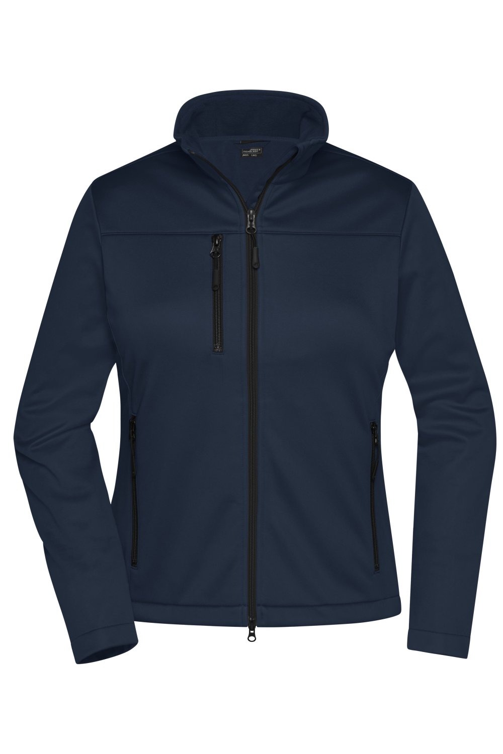 Daiber Ladies' Softshell Jacket GRS in Navy – Vorderansicht