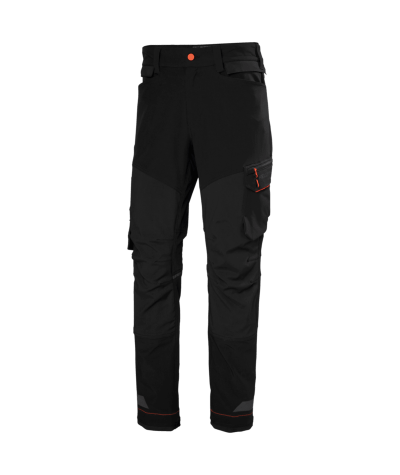 Helly Hansen Workwear KENSINGTON BRZ CNCT PANT in Schwarz – Vorderansicht