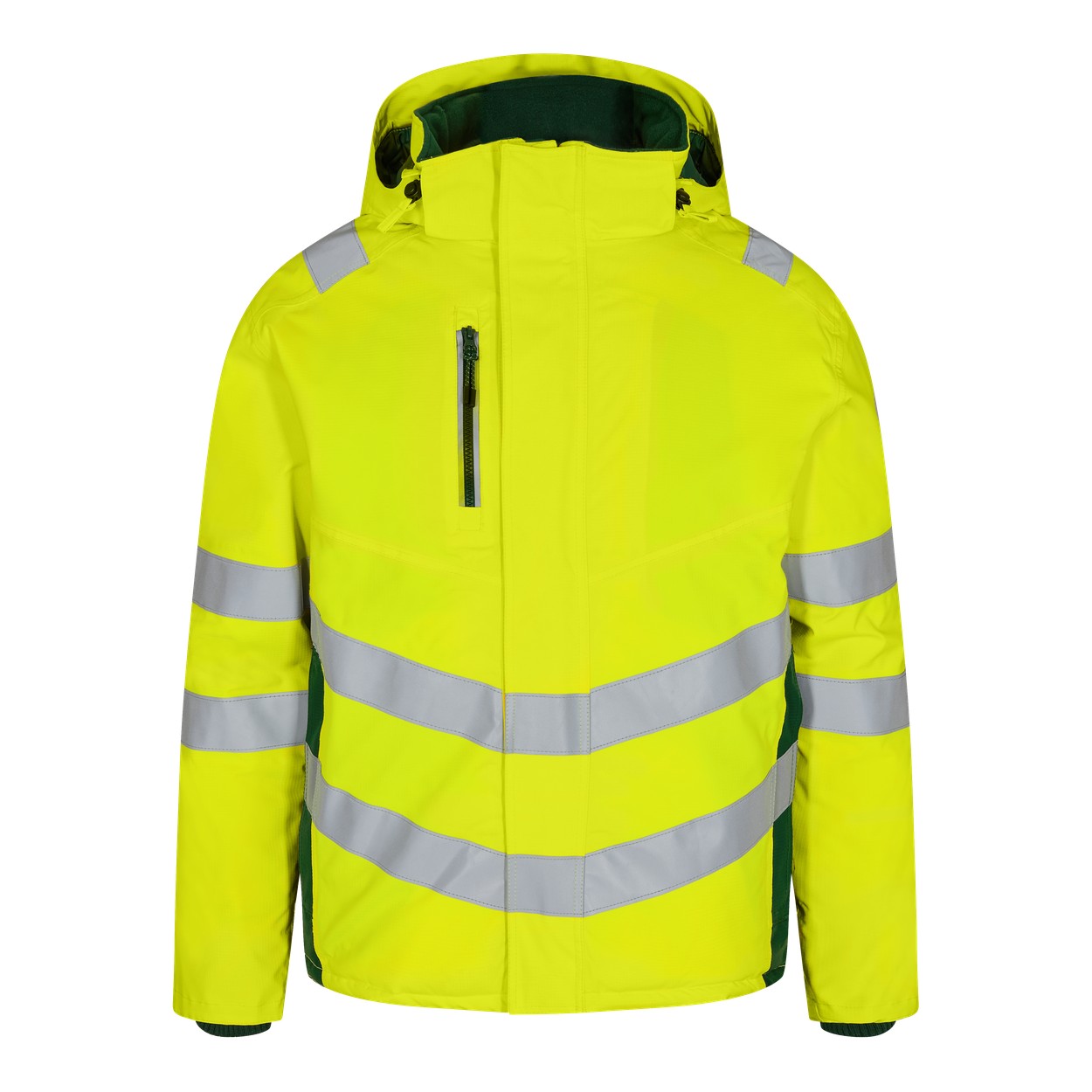 ENGEL Safety 1946-930 Winterjacke in Gelb/Grün – Vorderansicht