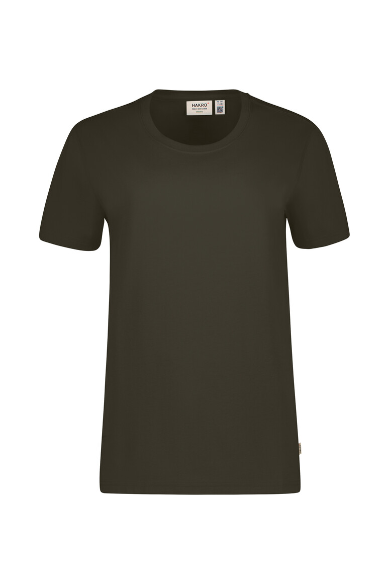 HAKRO 593 T-Shirt Bio-Baumwolle in Olive – Vorderansicht