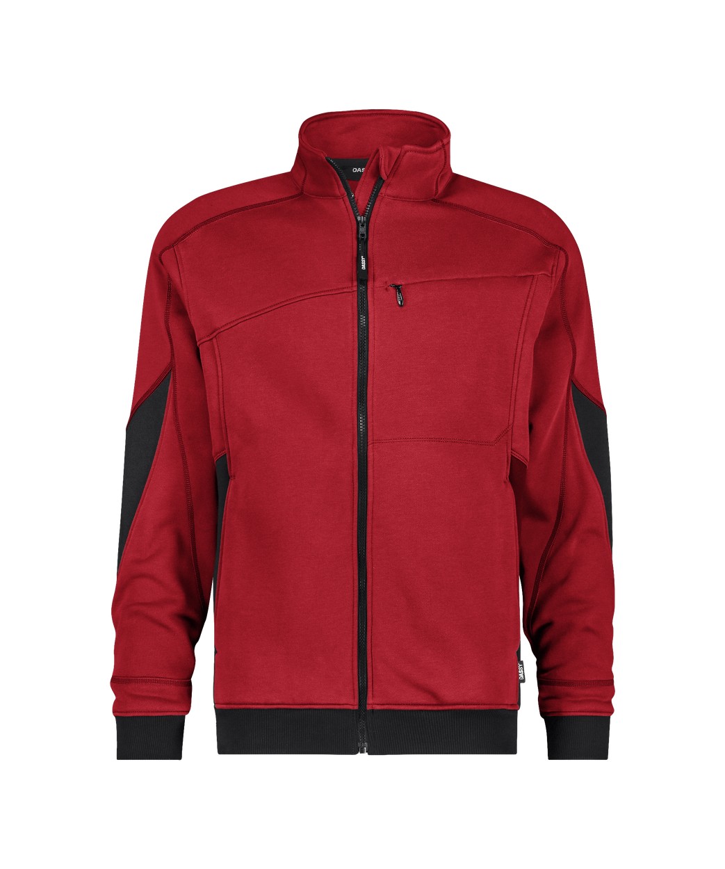 DASSY® Velox Next in Rot/Schwarz – Vorderansicht