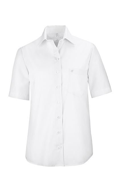 Greiff Damen-Bluse 1/2 CF Leasing in Weiß – Vorderansicht