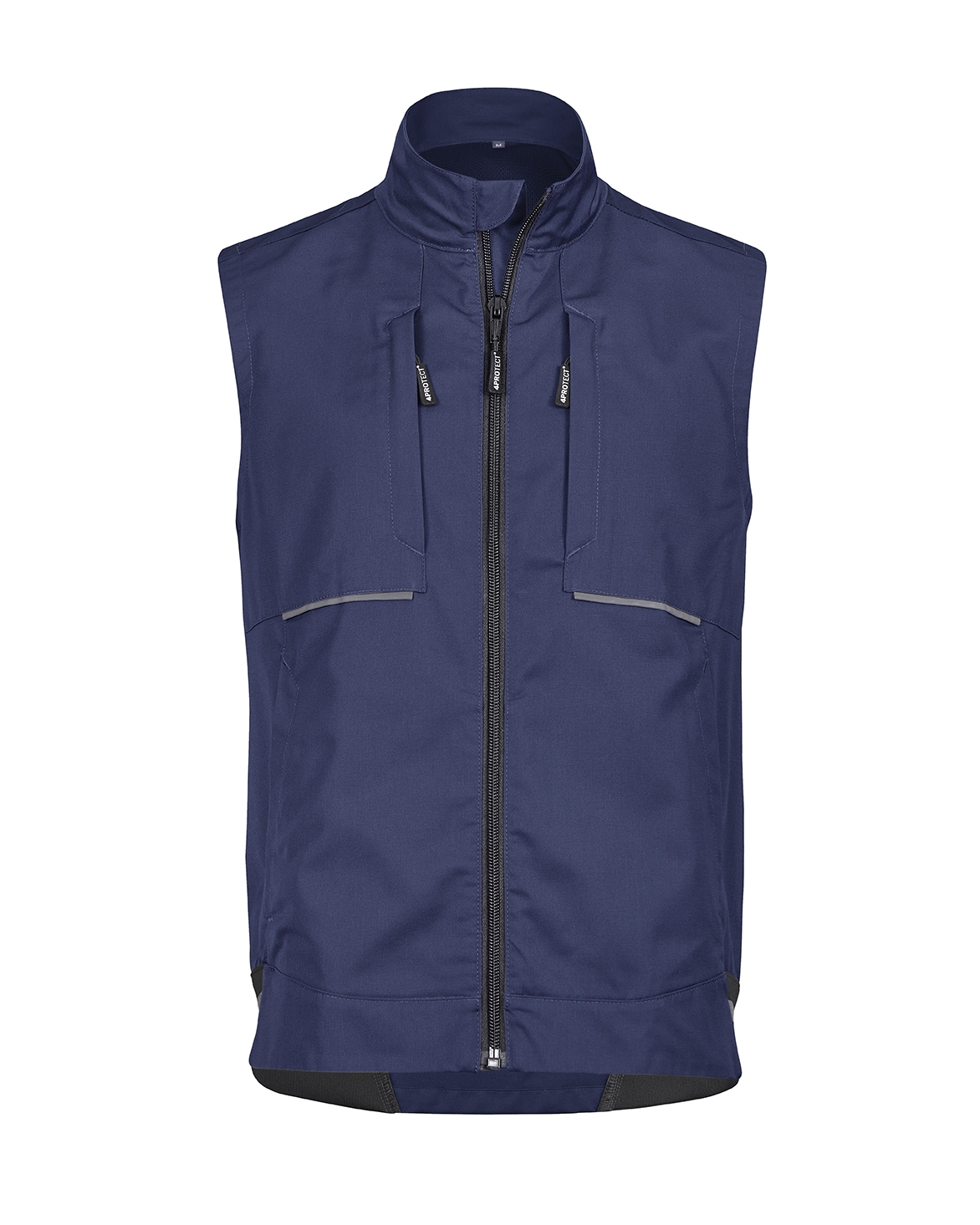 4PROTECT® Workwear Weste in Navy/Navy – Vorderansicht
