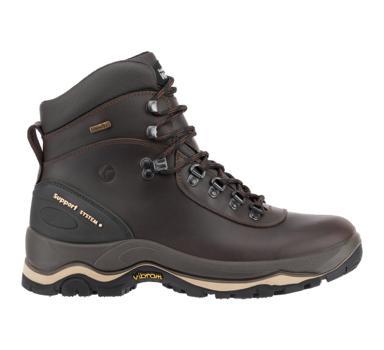 BAAK Stiefel Baak DogWalker LINES in Schwarz – Vorderansicht