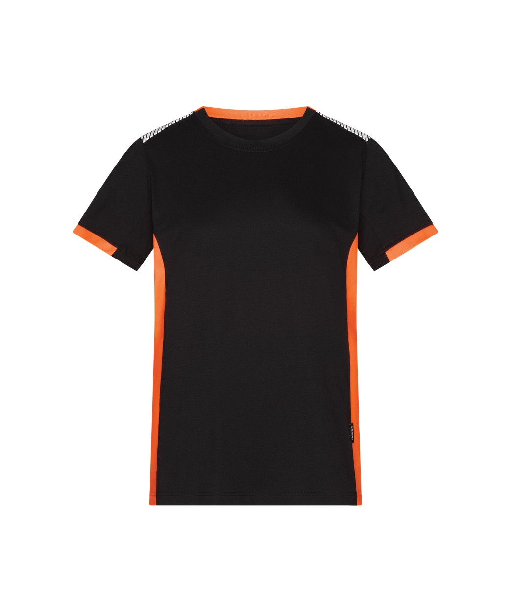 DASSY® Tampico Women in Schwarz/Fluo Orange – Vorderansicht