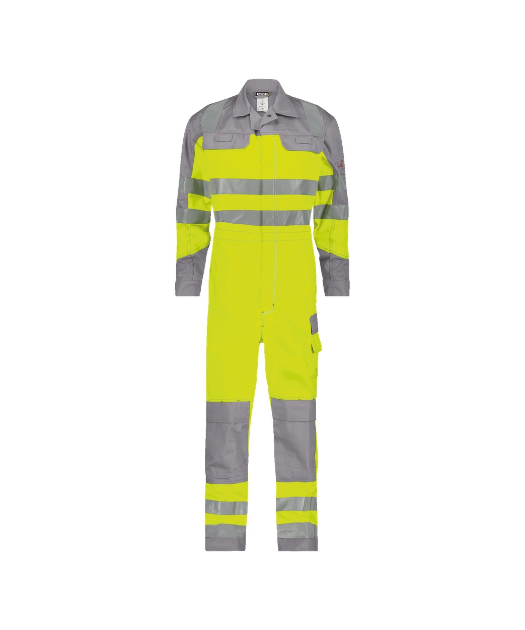DASSY® Spencer in Neongelb/Graphitgrau – Vorderansicht