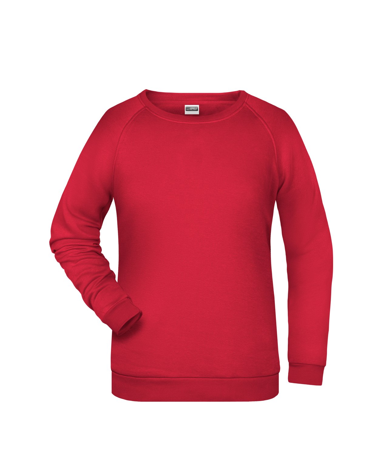 Daiber Ladies' Promo Sweat in Red – Vorderansicht