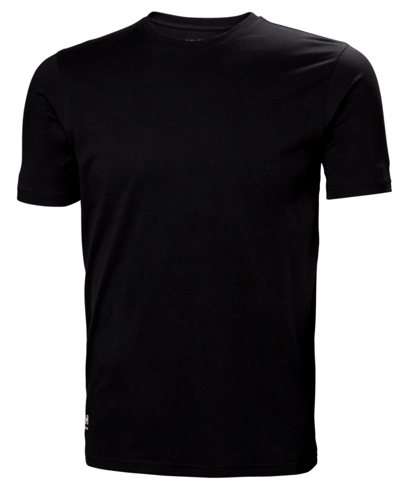 Helly Hansen Workwear CLASSIC T-SHIRT in Schwarz – Vorderansicht