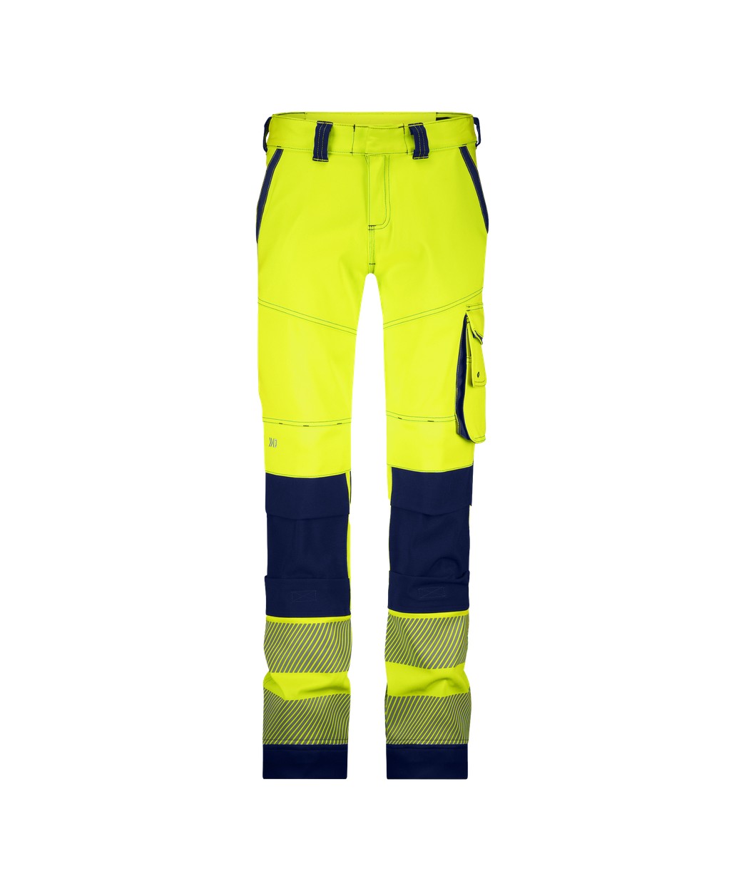 DASSY® Aruba Women in Neongelb/Dunkelblau – Vorderansicht