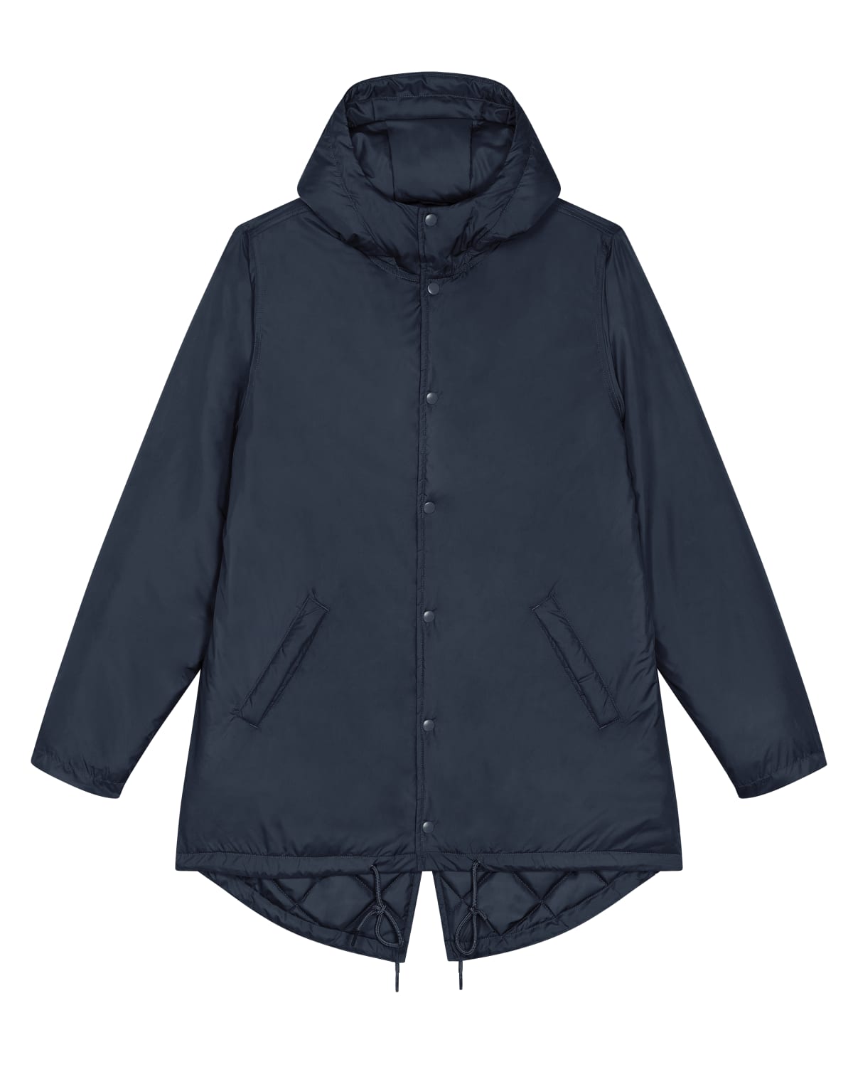 Stanley Stella Padded Parker in French Navy – Vorderansicht