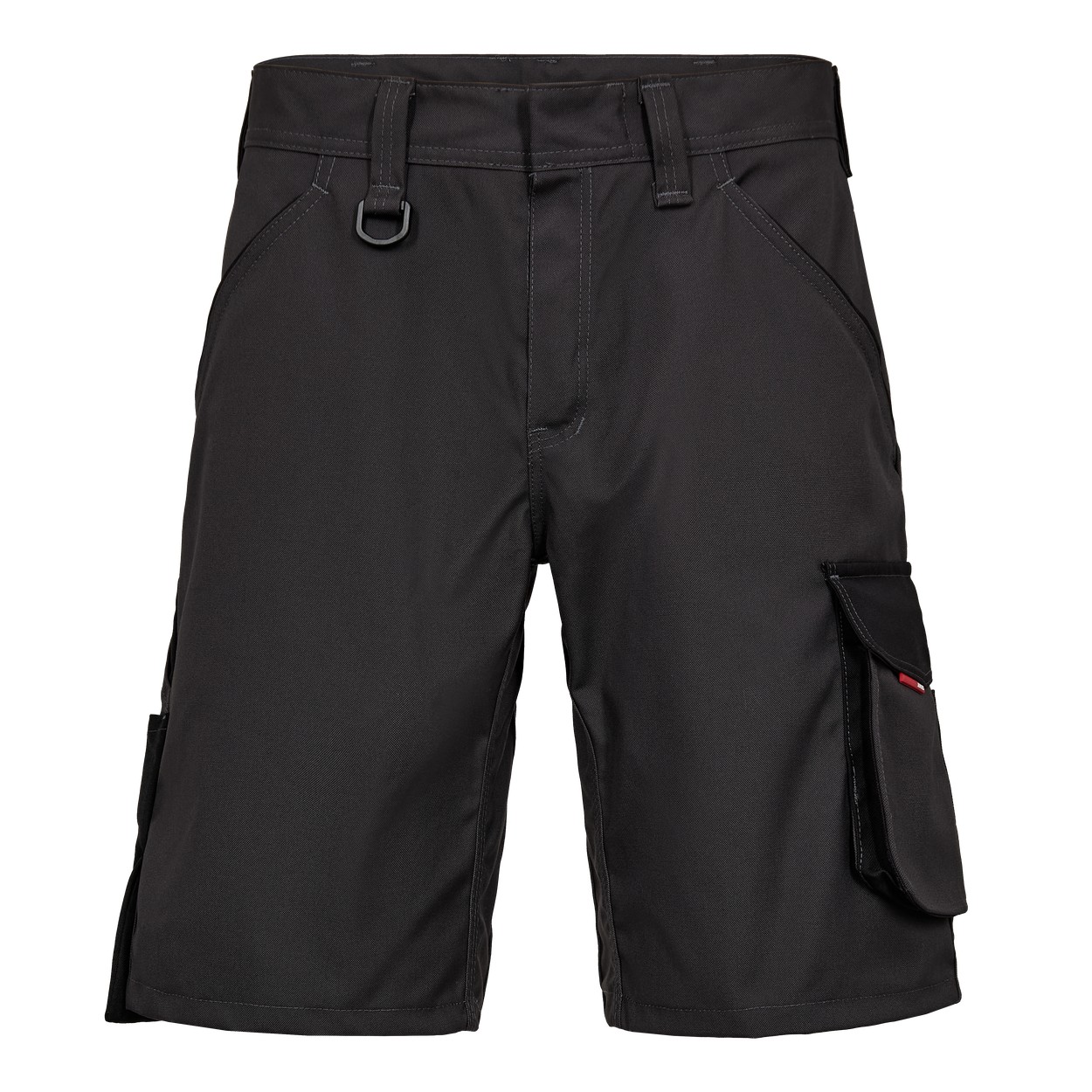 ENGEL Galaxy 6810-254 Arbeitsshorts in Anthrazitgrau/Schwarz – Vorderansicht