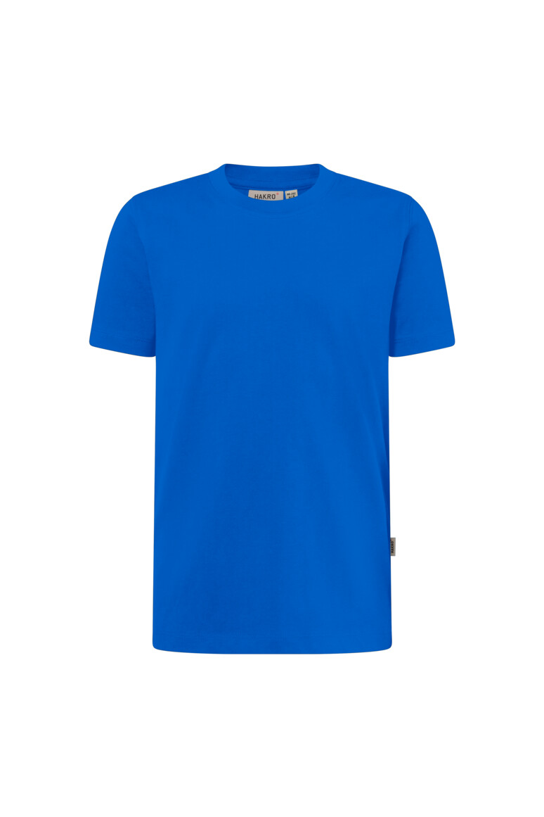 HAKRO 521 Kinder T-Shirt Bio-Baumwolle in Royalblau – Vorderansicht