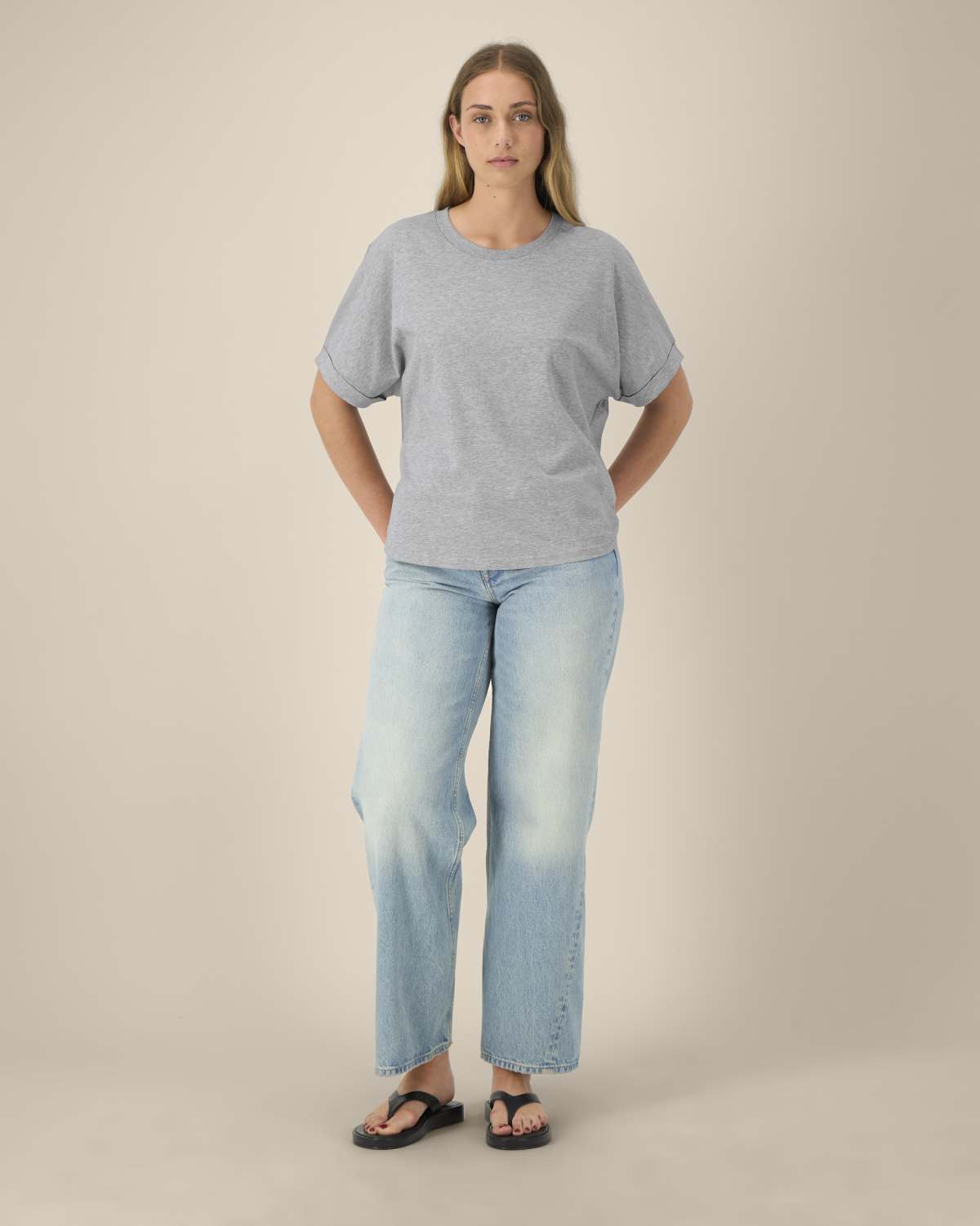 Stanley Stella Stella Collider in Heather Grey – Modellansicht