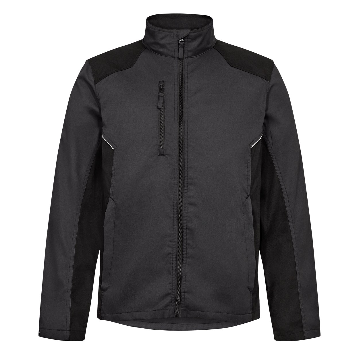 ENGEL Venture 1520-154 Arbeitsjacke in Anthrazitgrau/Schwarz – Vorderansicht