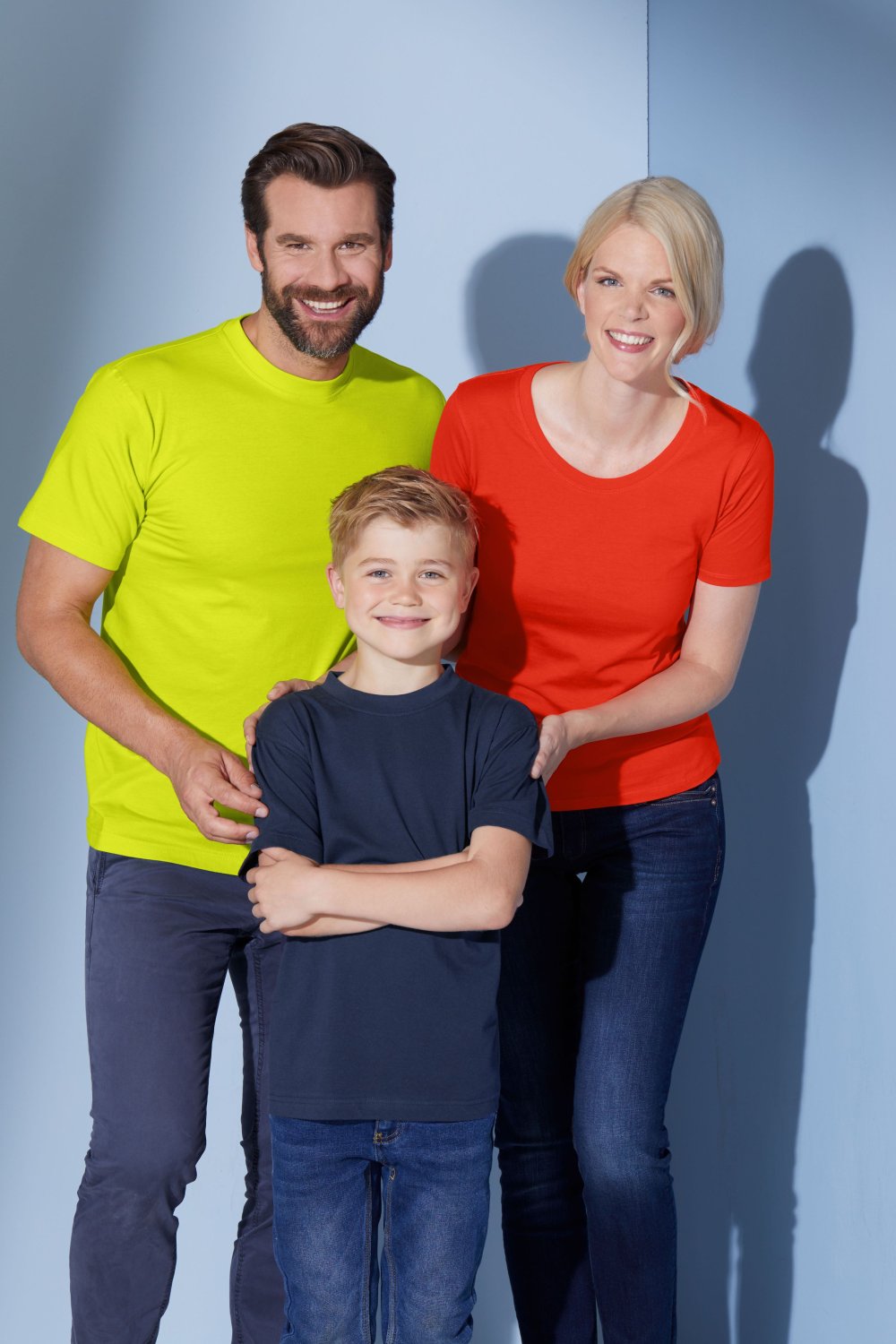 Daiber Ladies' Basic-T in Brown – Modellansicht