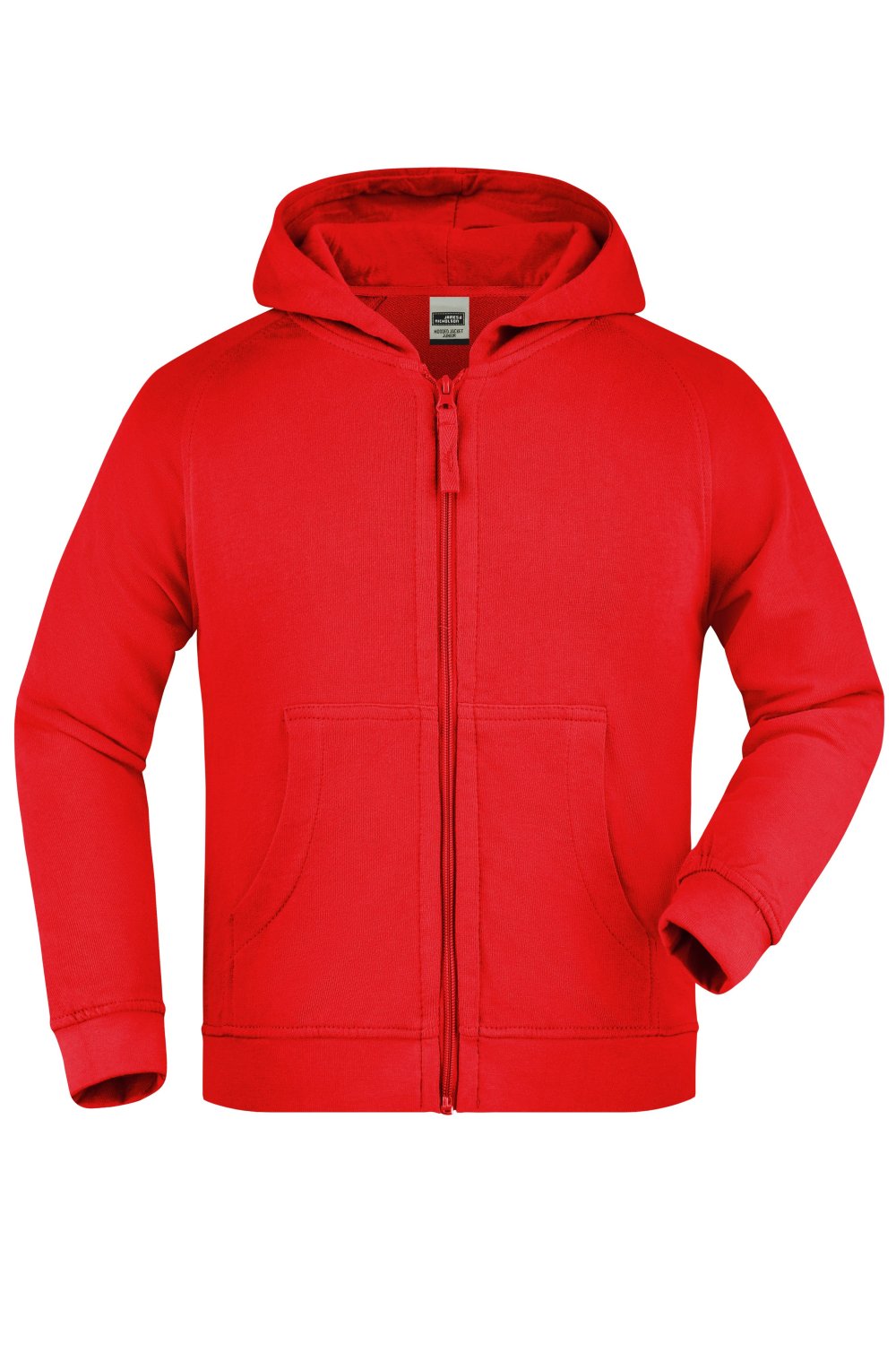 Daiber Hooded Jacket Junior in Red – Vorderansicht