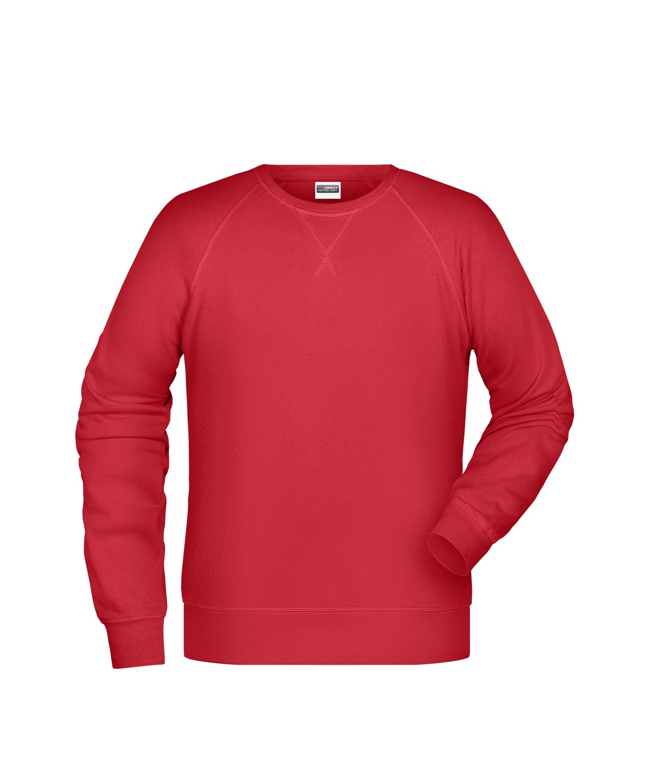 Daiber Men's Sweat OCS Blended & RCS in Red – Vorderansicht