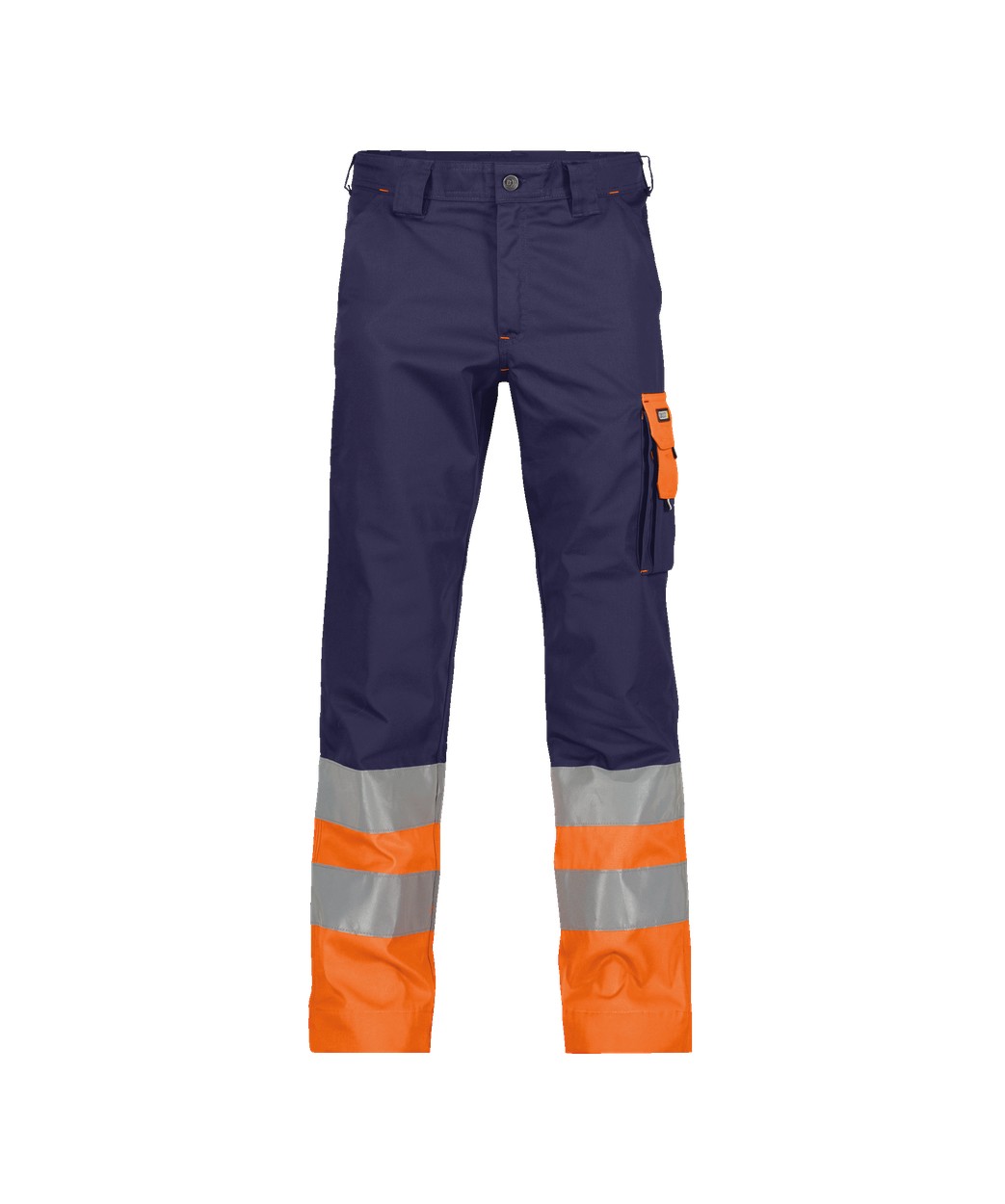 DASSY® Omaha in Dunkelblau/Neonorange – Vorderansicht