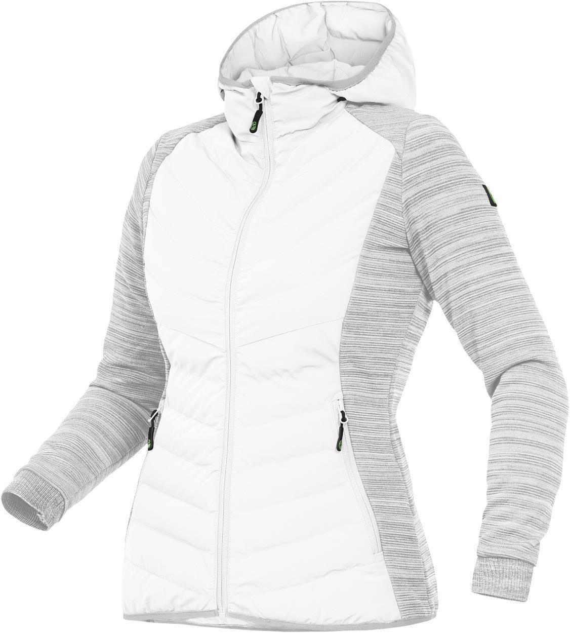 Leibwächter Damen-Hybridjacke CADHYJ Casual Line in Weiß – Vorderansicht