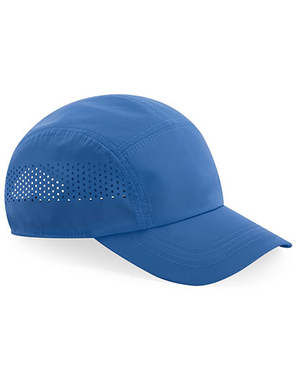 Beechfield Technical Running Cap in Cobalt Blue – Vorderansicht