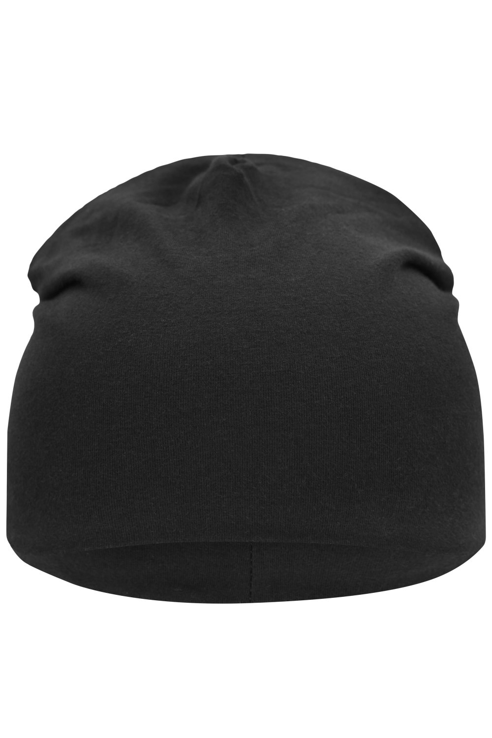 Daiber Jersey Beanie in Black – Vorderansicht