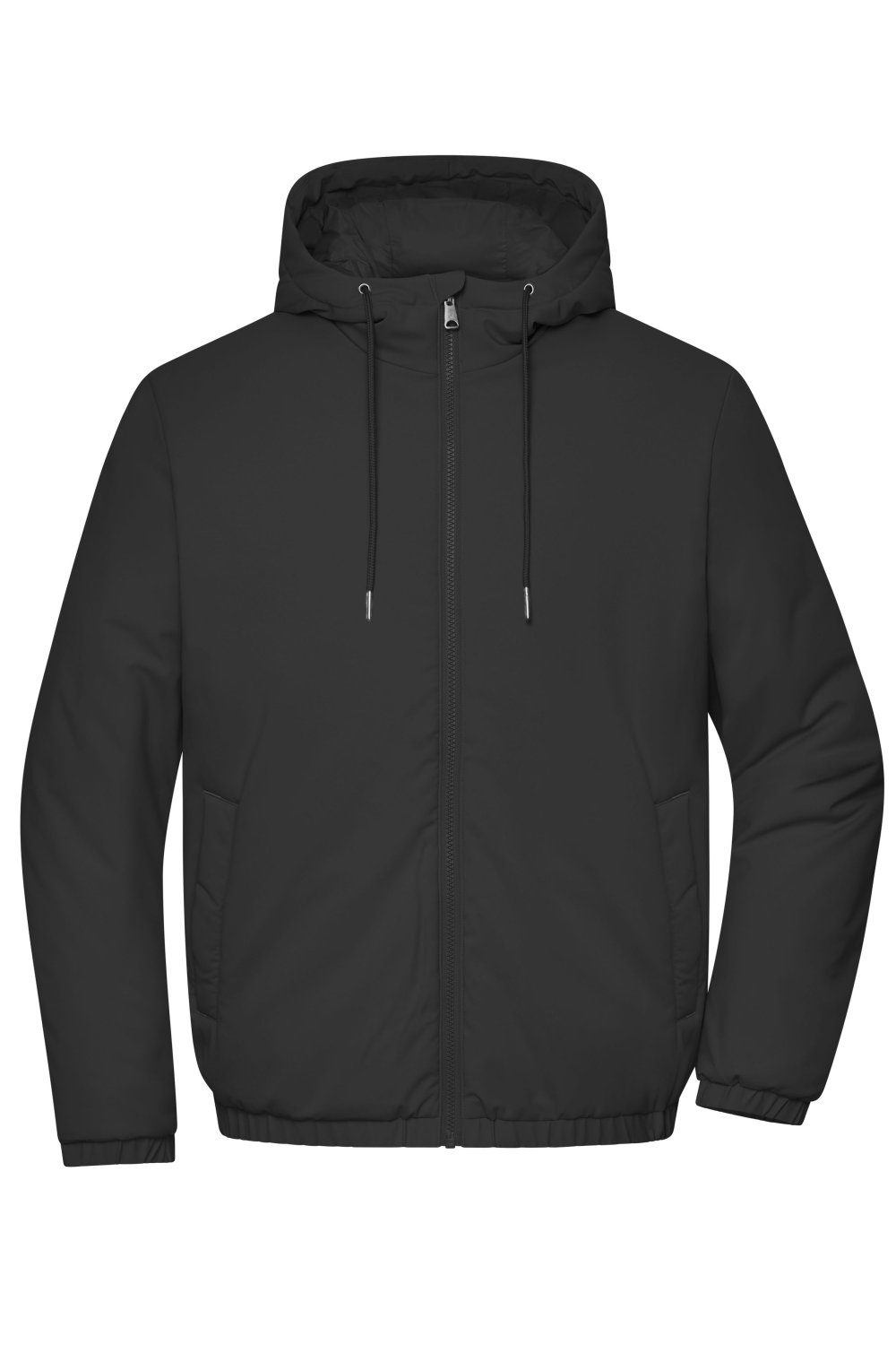 Daiber Men's BomberJacket GRS in Black – Vorderansicht