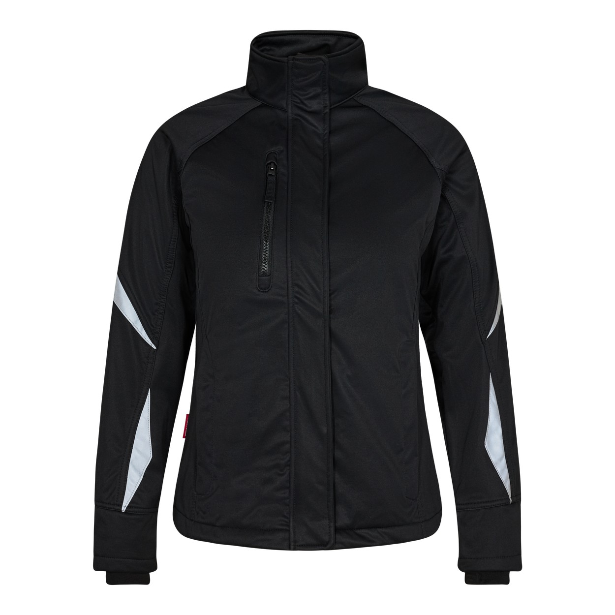 ENGEL Extend 1452-328 Damen Softshelljacke in Schwarz – Vorderansicht