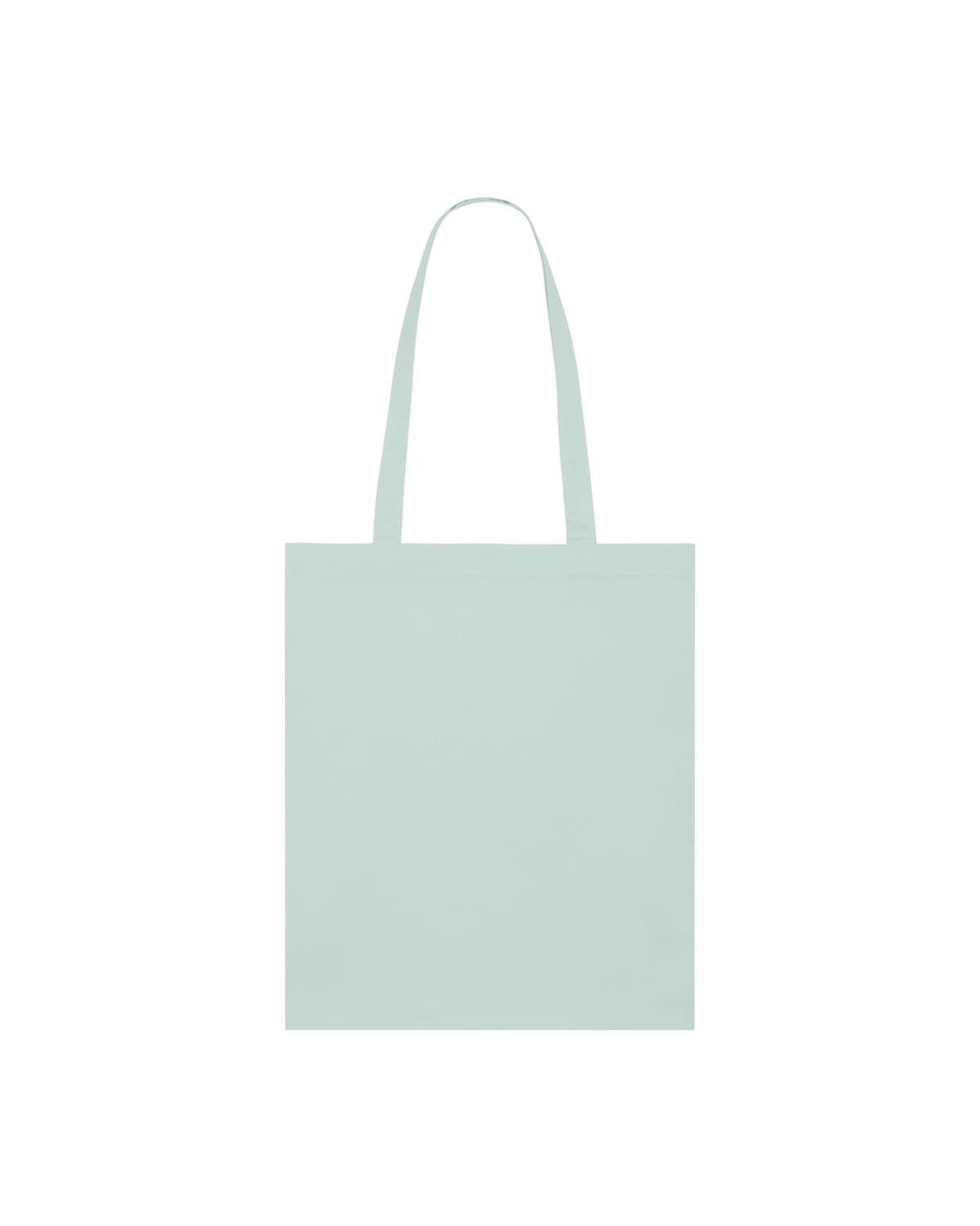 Stanley Stella Light Tote Bag in Caribbean Blue – Vorderansicht
