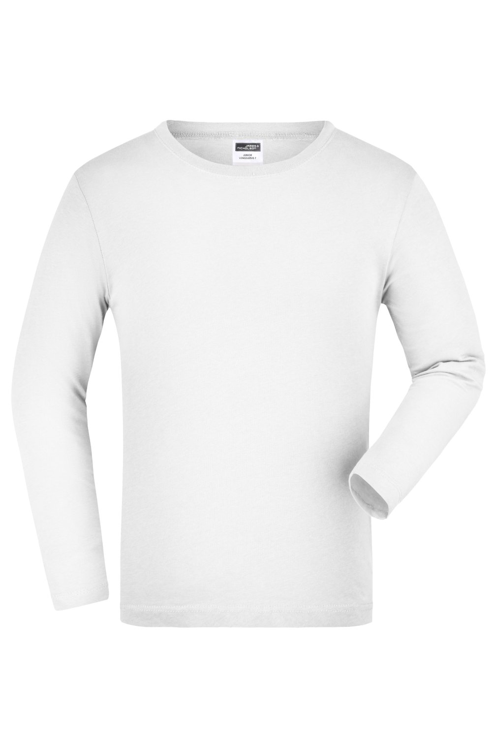 Daiber Junior Shirt Long-Sleeved Medium in White – Vorderansicht