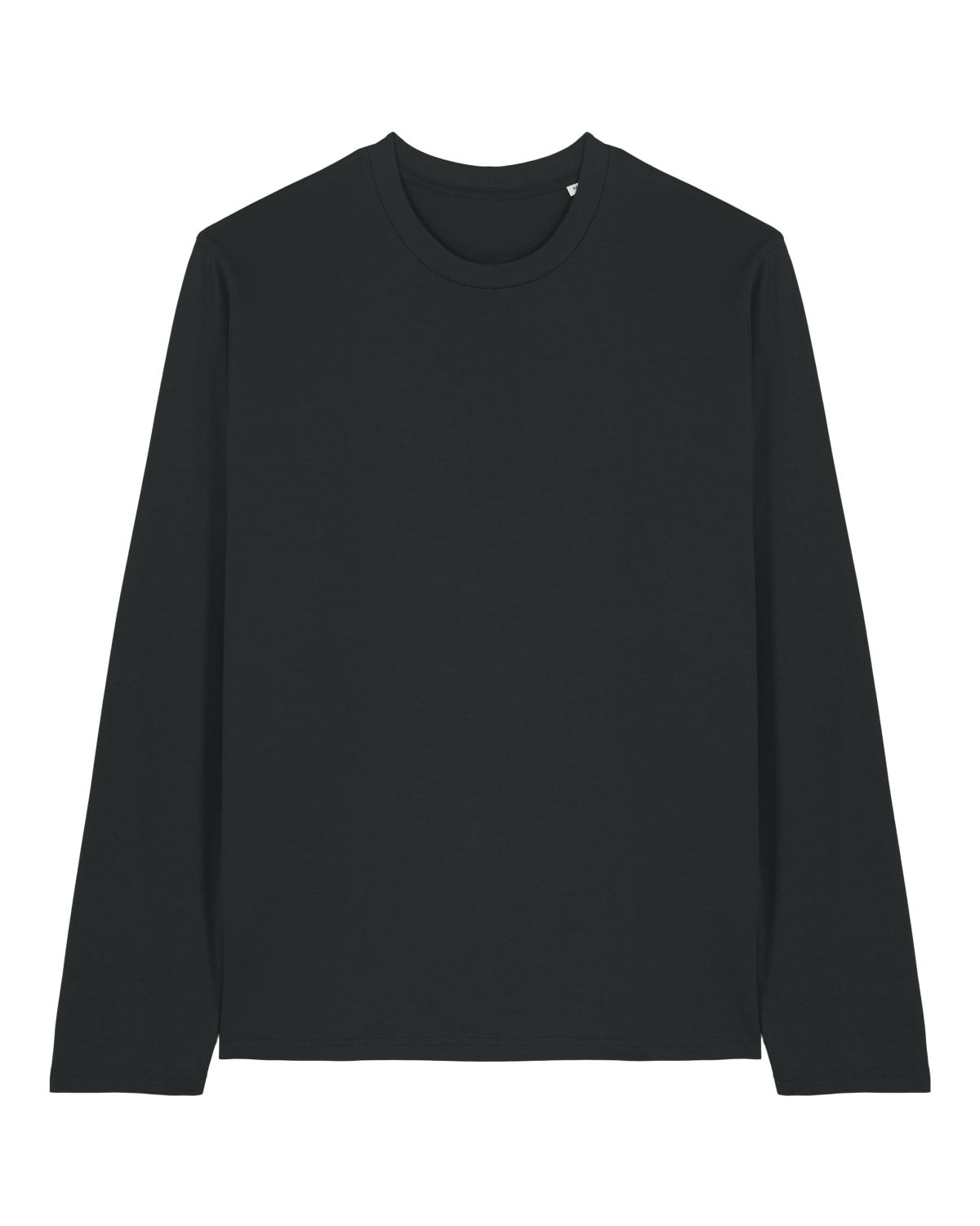 Stanley Stella Creator 2.0 Long Sleeve in Black – Vorderansicht