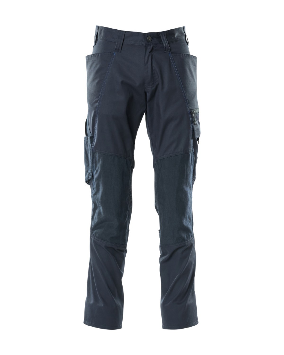 MASCOT Accelerate Hose mit Knietaschen in Schwarzblau – Vorderansicht