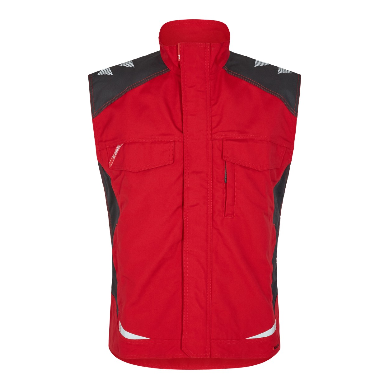 ENGEL Galaxy 5810-254 Serviceweste in Tomato Red/Anthrazit Grau – Vorderansicht
